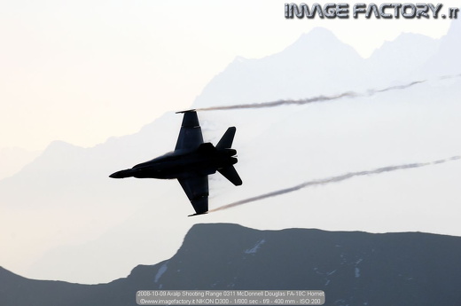 2008-10-09 Axalp Shooting Range 0311 McDonnell Douglas FA-18C Hornet
